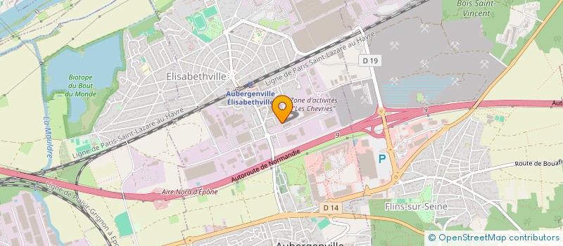 localisation de l'entreprise FREDDY'S MIND  AUBERGENVILLE