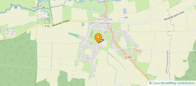 localisation de l'entreprise FREDE  SAINT-LOUP-GEANGES