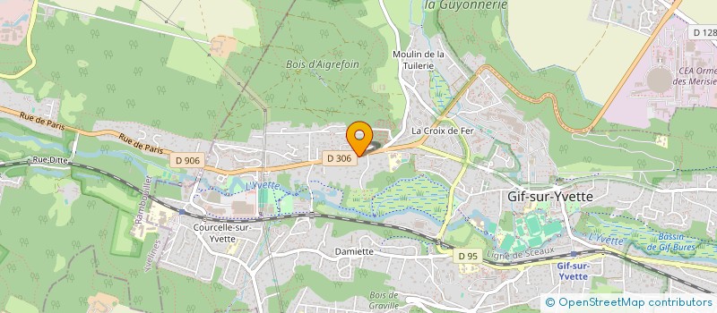 localisation de l'entreprise FREDEC à GIF-SUR-YVETTE