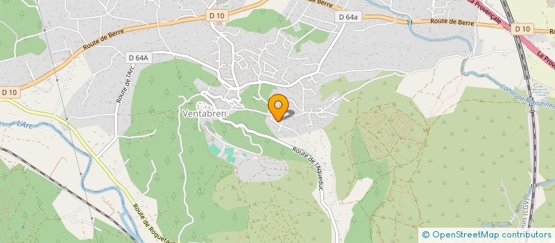 localisation de l'entreprise FREDECO à VENTABREN