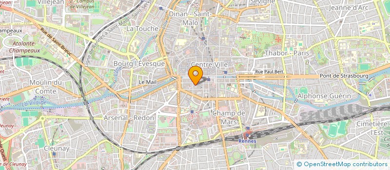 localisation de l'entreprise FREDEL  RENNES