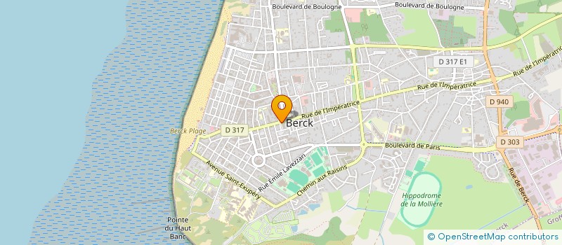 localisation de l'entreprise FREDEL à BERCK