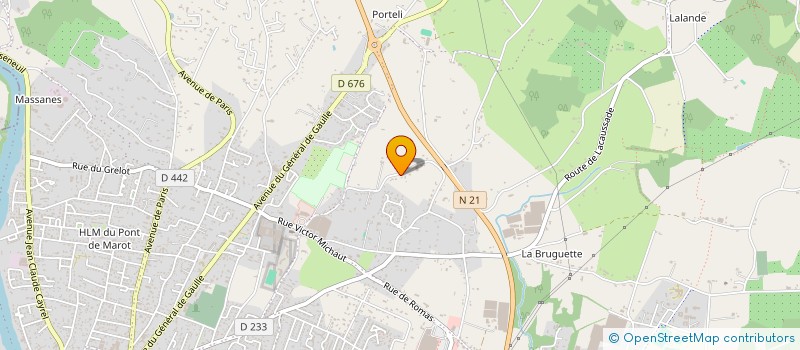 localisation de l'entreprise FREDEL  VILLENEUVE-SUR-LOT