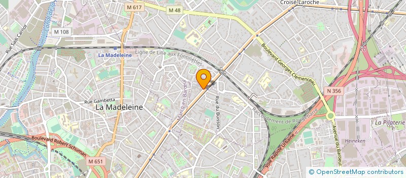 localisation de l'entreprise FREDELEC à LILLE