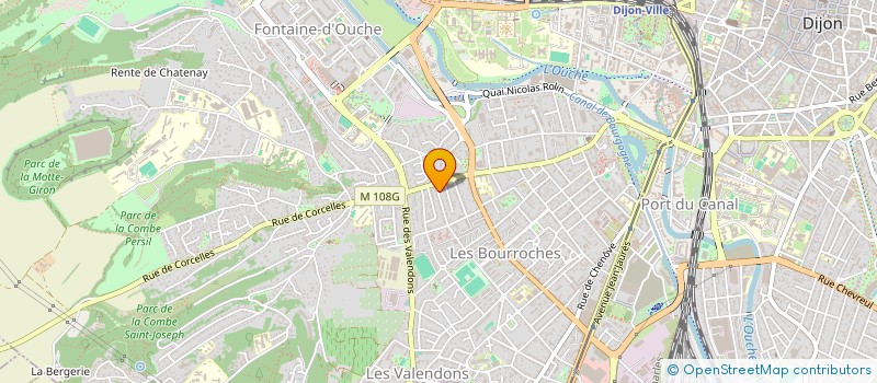 localisation de l'entreprise FREDELEC SARL à DIJON