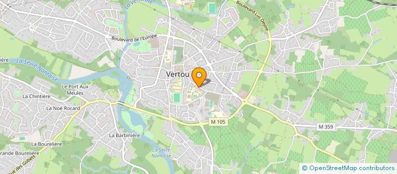 localisation de l'entreprise FREDELI  VERTOU