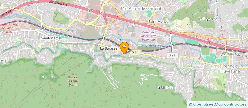 localisation de l'entreprise FREDELIANE à MARSEILLE 11EME