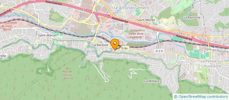 localisation de l'entreprise FREDELIANE HOLDING  MARSEILLE 11EME