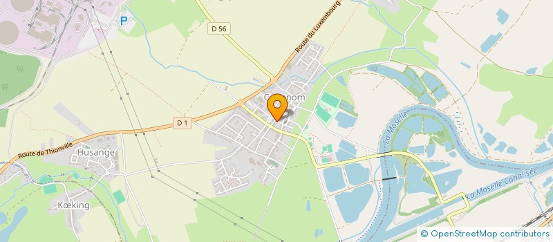 localisation de l'entreprise FREDEMARC  BREISTROFF-LA-GRANDE