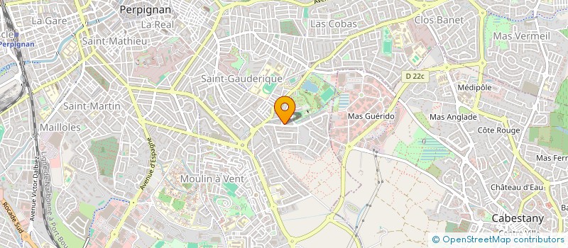 localisation de l'entreprise FREDEMMA  PERPIGNAN