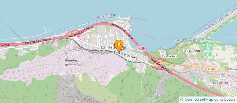 localisation de l'entreprise FREDENERJ  CHATEAUNEUF-LES-MARTIGUES