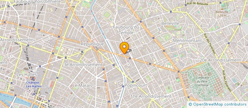 localisation de l'entreprise FREDERIC  PARIS