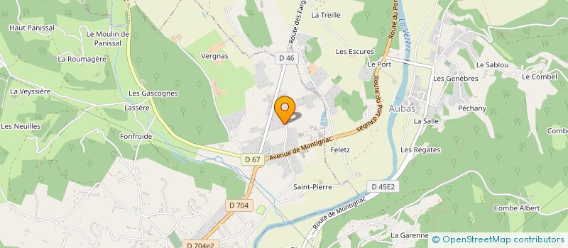 localisation de l'entreprise FREDERIC ARIAS à MONTIGNAC-LASCAUX