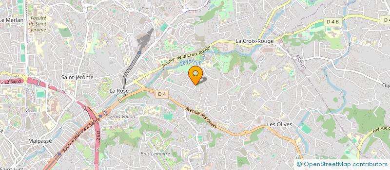 localisation de l'entreprise FREDERIC BAILLE EXPERT CONSEIL  MARSEILLE