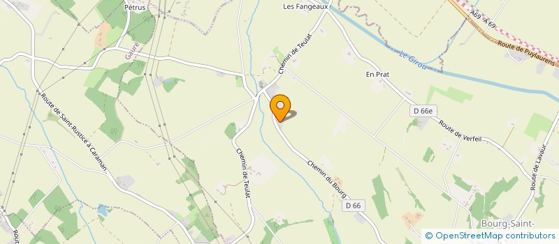 localisation de l'entreprise FREDERIC BAUDUER  BOURG-SAINT-BERNARD