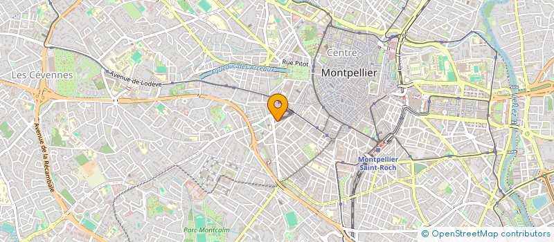 localisation de l'entreprise FREDERIC BAZILLE à MONTPELLIER