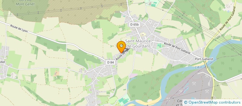 localisation de l'entreprise FREDERIC BERRON IMMOBILIER  PEROUGES