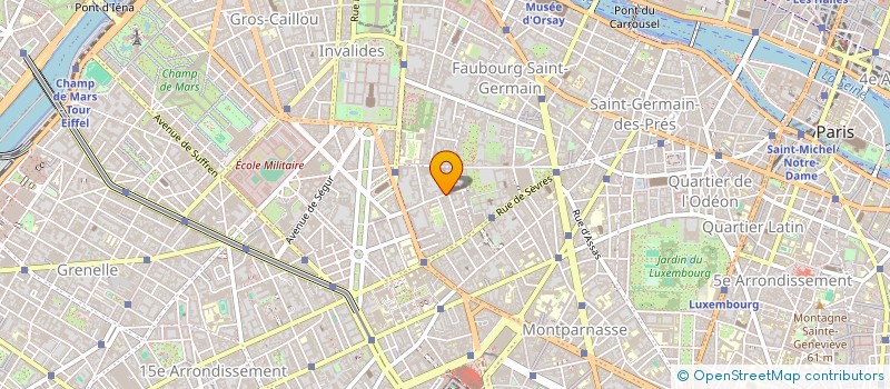 localisation de l'entreprise FREDERIC BERTHIER ARCHITECTURE  PARIS