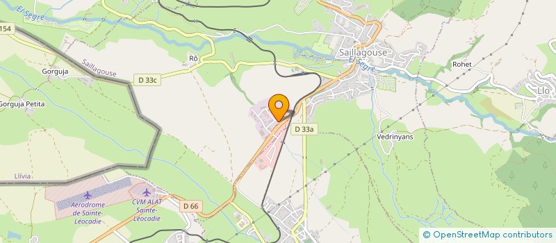 localisation de l'entreprise FREDERIC BOMBARDO AGENCE ARCHITECTURE  SAILLAGOUSE