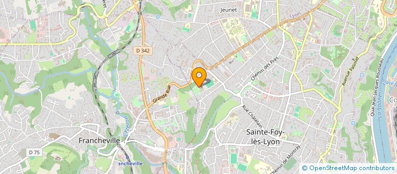localisation de l'entreprise FREDERIC BOYER SOLUTIONS à SAINTE-FOY-LES-LYON