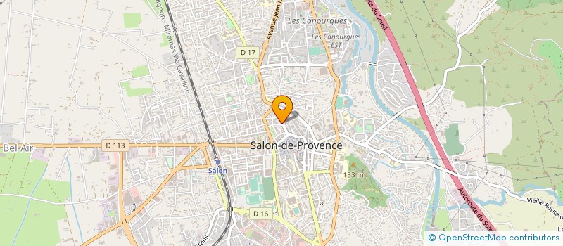 localisation de l'entreprise FREDERIC BRUNY  SALON-DE-PROVENCE