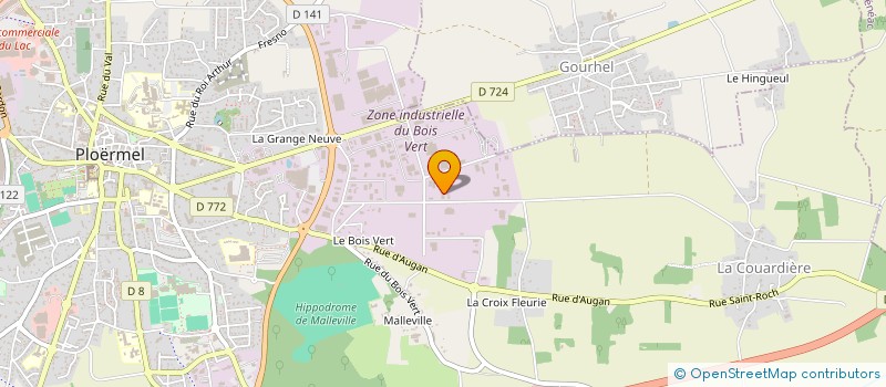 localisation de l'entreprise FREDERIC CONOIR  PLOERMEL