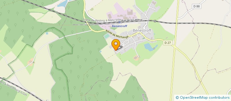 localisation de l'entreprise FREDERIC CUISINIER TRAITEUR  BENESTROFF