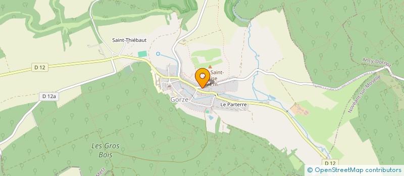 localisation de l'entreprise FREDERIC DEGLI ESPOSTI COMMUNICATION  GORZE