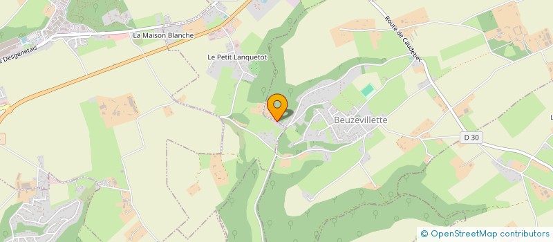 localisation de l'entreprise FREDERIC DURAND SARL  LANQUETOT