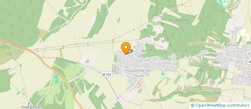 localisation de l'entreprise FREDERIC FRANCE  HAUTEVILLE-LES-DIJON