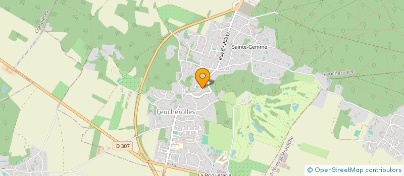 localisation de l'entreprise FREDERIC GETIN - CONSEIL EN ASSURANCE ET FORMATION  FEUCHEROLLES