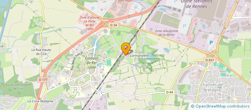localisation de l'entreprise FREDERIC HANNOUCHE  BRUZ