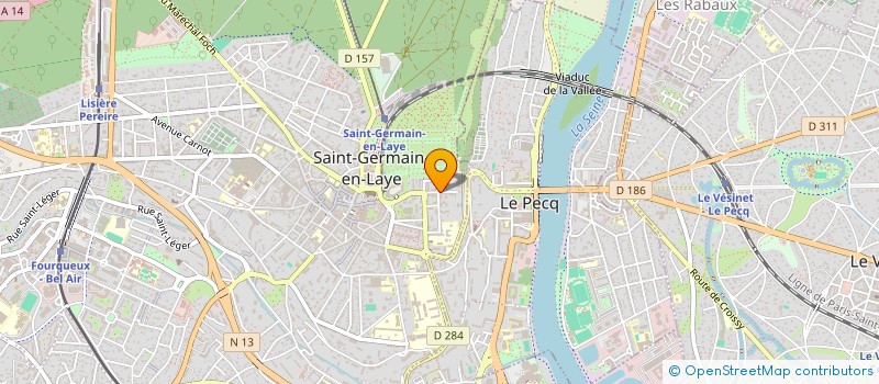 localisation de l'entreprise FREDERIC LAURENT DE RUMMEL & PEGGY SAVIDAN,... (VOIR OBS) à SAINT-GERMAIN-EN-LAYE