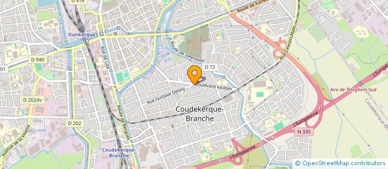 localisation de l'entreprise FREDERIC MASCHKE à COUDEKERQUE-BRANCHE