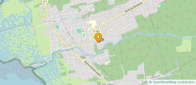 localisation de l'entreprise FREDERIC MERLET  AUDENGE