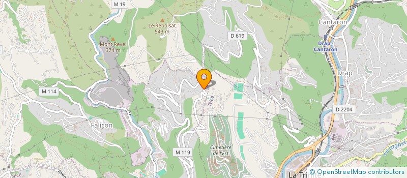 localisation de l'entreprise FREDERIC MICHEL  SAINT-ANDRE-DE-LA-ROCHE