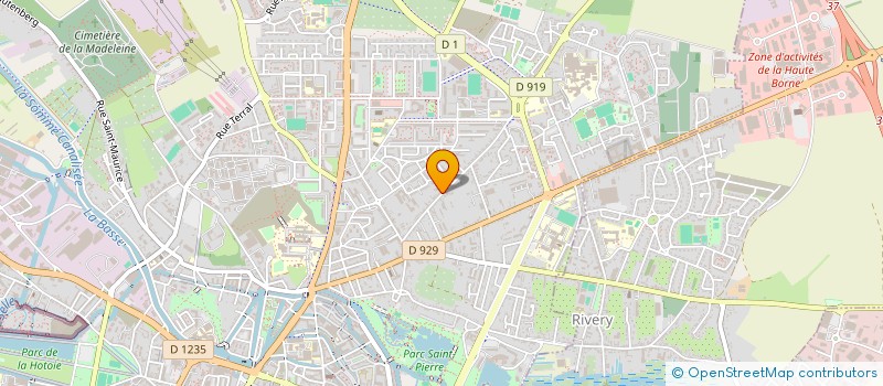 localisation de l'entreprise FREDERIC MILLE à AMIENS