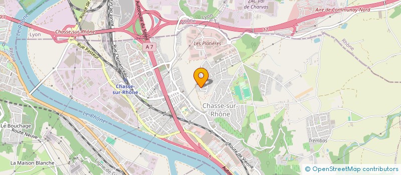 localisation de l'entreprise FREDERIC PICARD HOLDING  CHASSE-SUR-RHONE