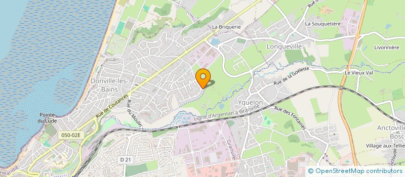 localisation de l'entreprise FREDERIC PILLAIS  DONVILLE-LES-BAINS