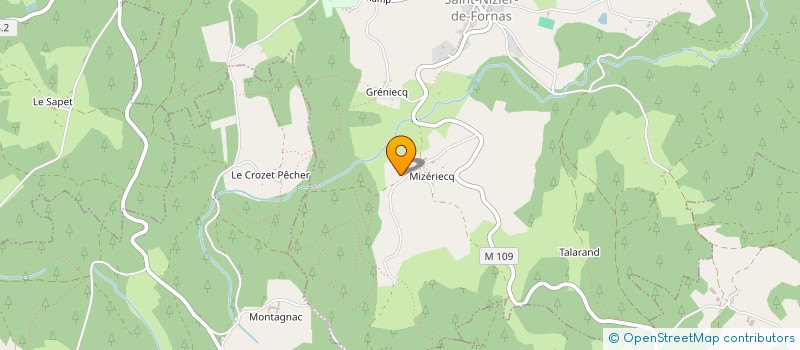 localisation de l'entreprise FREDERIC PITAVY TP  SAINT-BONNET-LE-CHATEAU