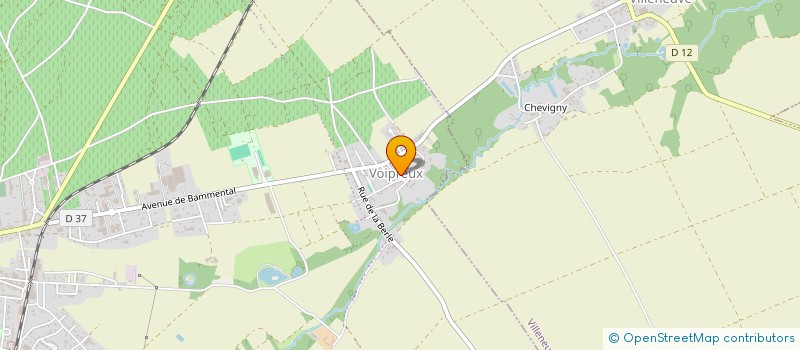 localisation de l'entreprise FREDERIC POUGEOISE  BLANCS-COTEAUX