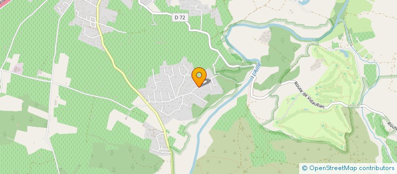 localisation de l'entreprise FREDERIC SEBASTIEN DENEUVILLE  VIDAUBAN