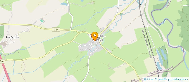 localisation de l'entreprise FREDERIC SEGUIN ET CHRISTOPHE LUBERDA NOTAIRES ASSOCIES D'UNE SOCIETE CIVILE PROFESSIONNELLE TITULAIRE D'UN OFFICE NOTA  EPINEUIL-LE-FLEURIEL