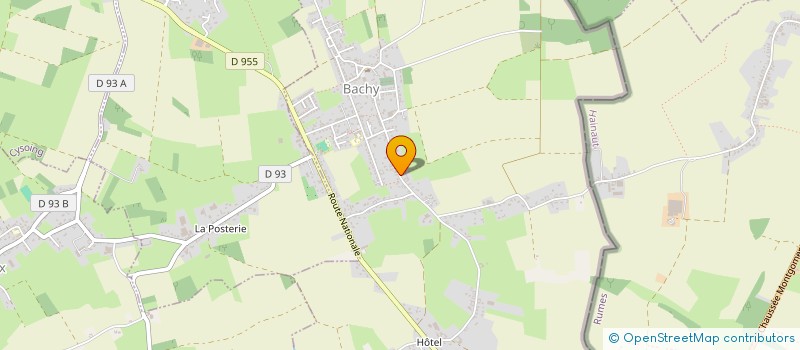 localisation de l'entreprise FREDERIC SEZ  CYSOING