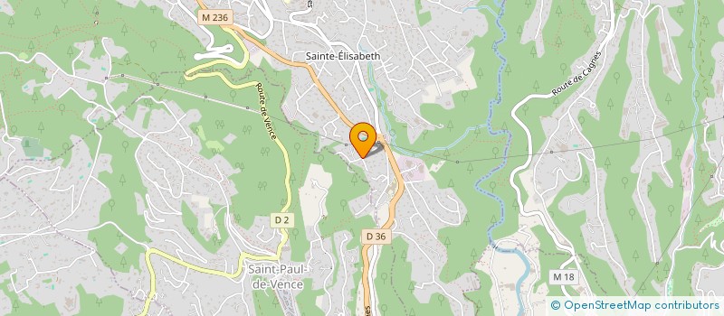 localisation de l'entreprise FREDERIC SORET PATRIMOINE  VENCE