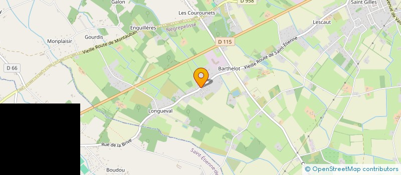 localisation de l'entreprise FREDERIC TEULIER à NEGREPELISSE