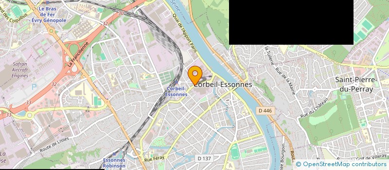 localisation de l'entreprise FREDERICCI AMENAGEMENT à CORBEIL-ESSONNES