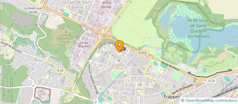 localisation de l'entreprise FREDERICO à TRAPPES