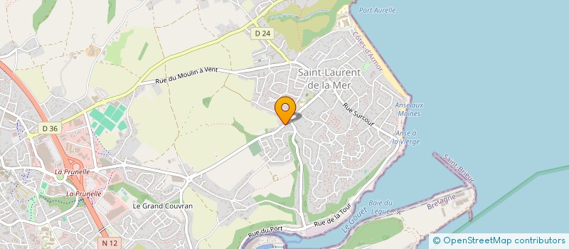 localisation de l'entreprise FREDERIQUE BESANCON  PLERIN