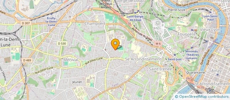 localisation de l'entreprise FREDERIQUE DUPUIS CONSULTANT à LYON
